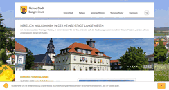 Desktop Screenshot of langewiesen.de